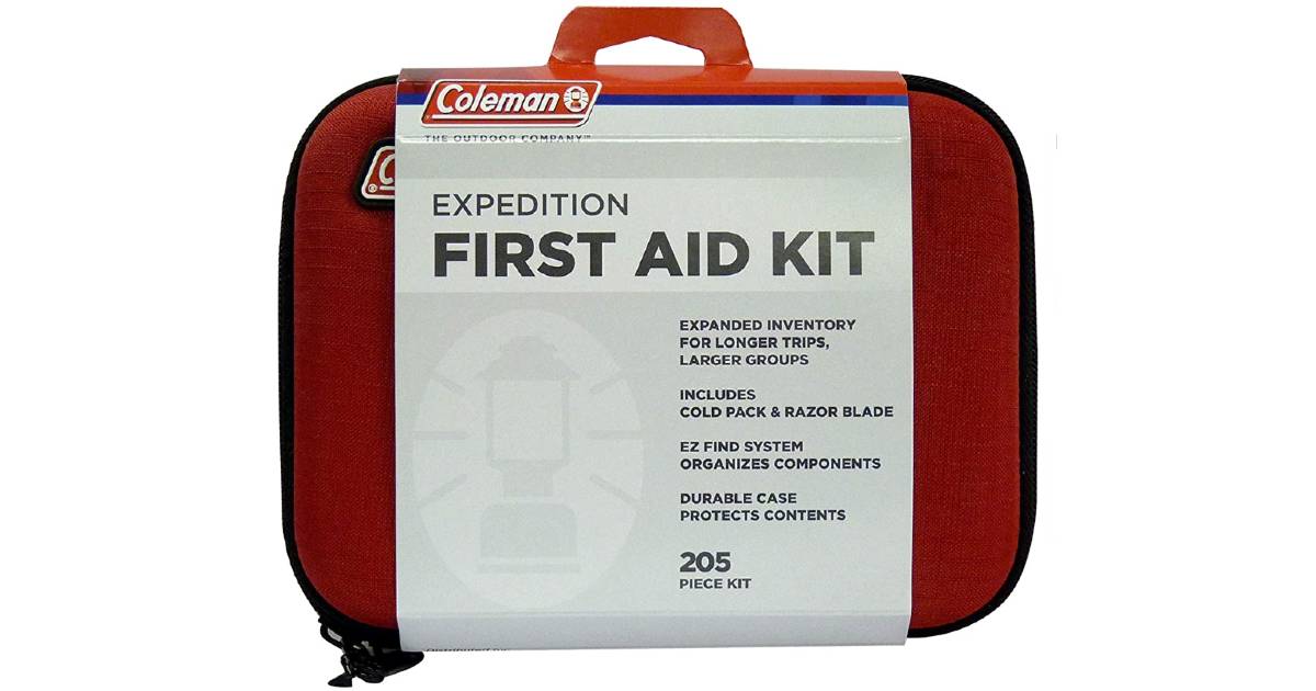 Coleman First Aid Essentials Kit ONLY $15.88 (Reg $30)