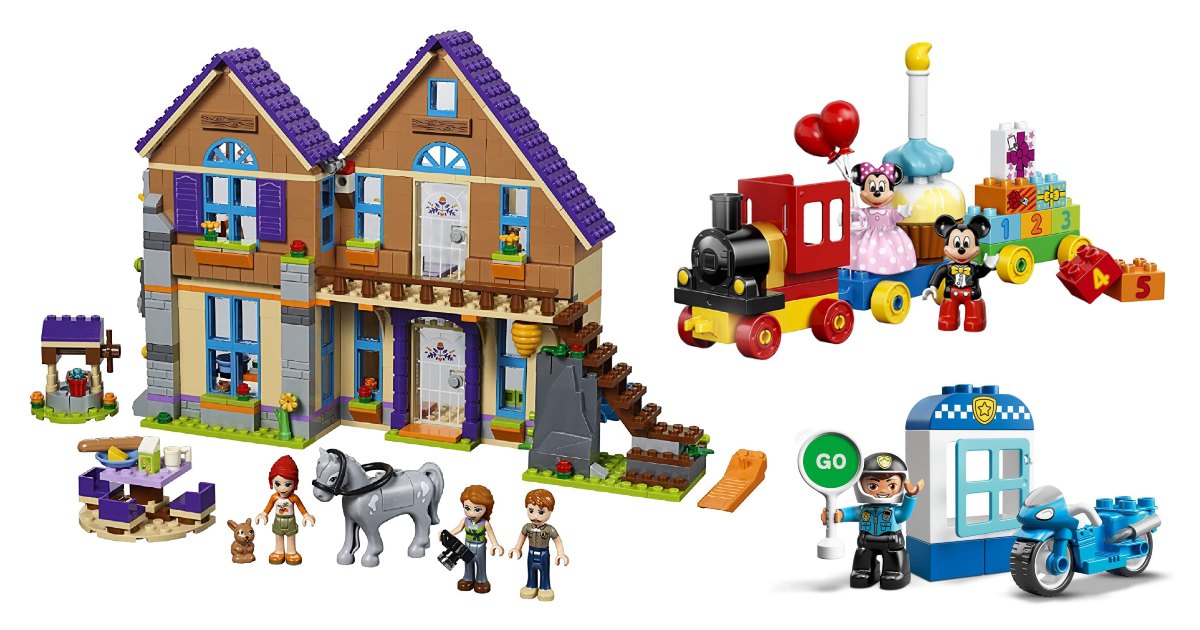 Save 40% on LEGO Building Sets on Amazon