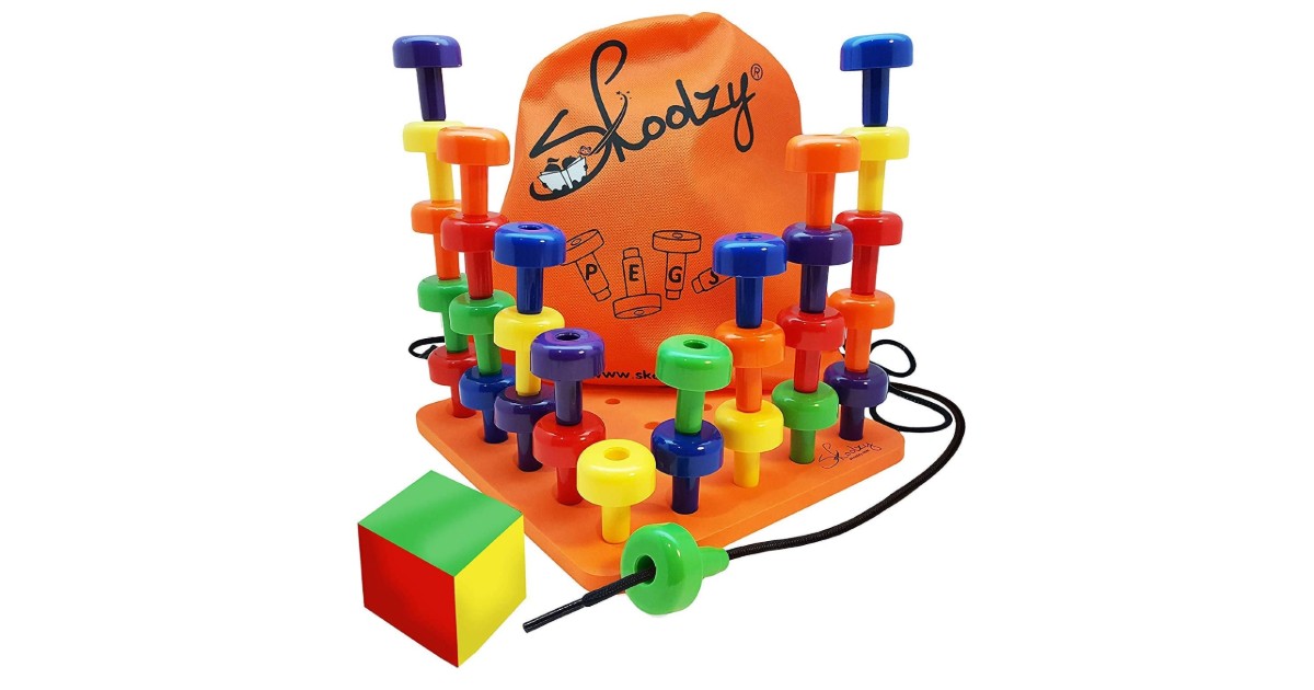 Skoolzy Peg Board Set on Amazon
