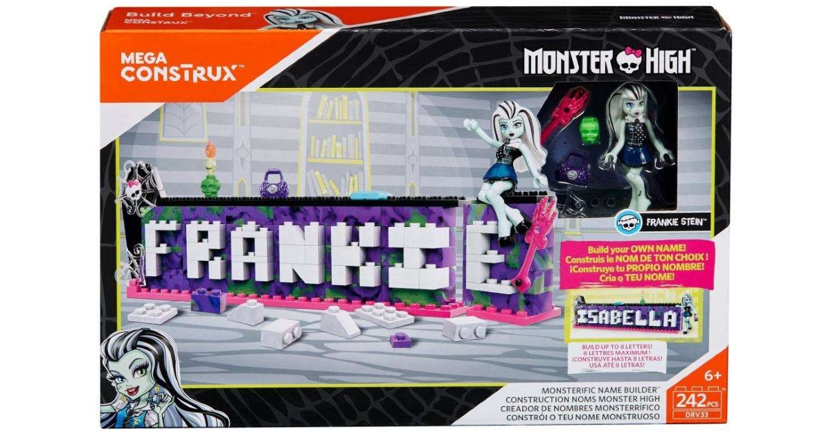 Mega Construx Monster High Monsterific Name Builder ONLY $6.63