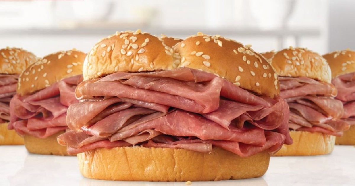 Roast Beef Sandwiches at Arby's