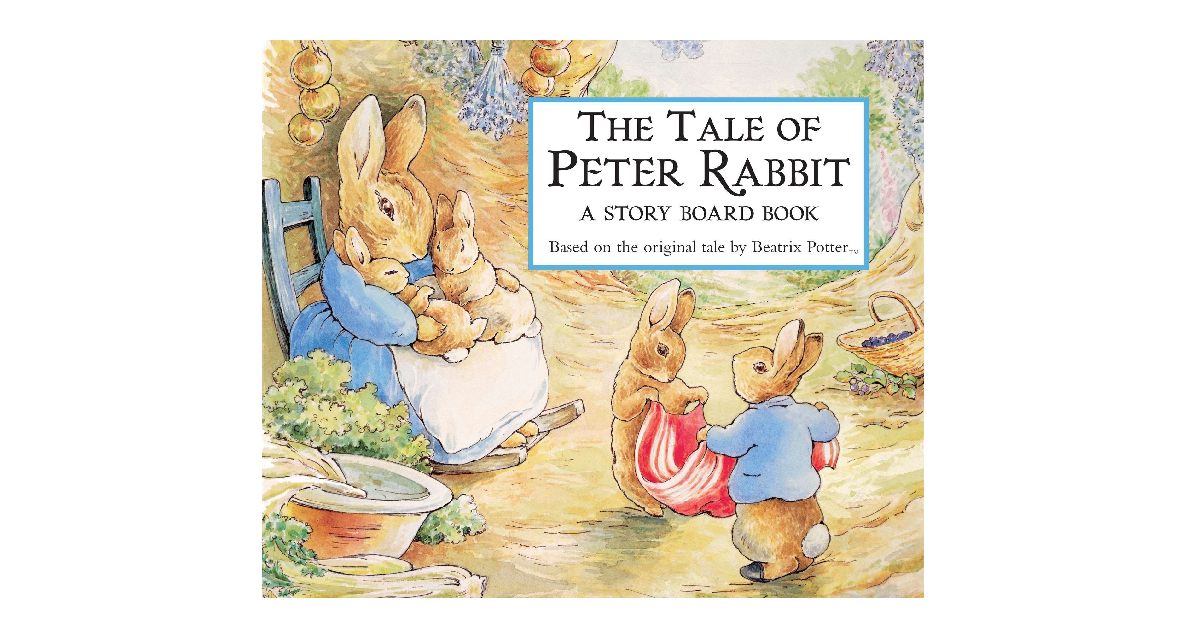 The Tale of Peter Rabbit Story Board Book ONLY $3.99 (Reg. $7)
