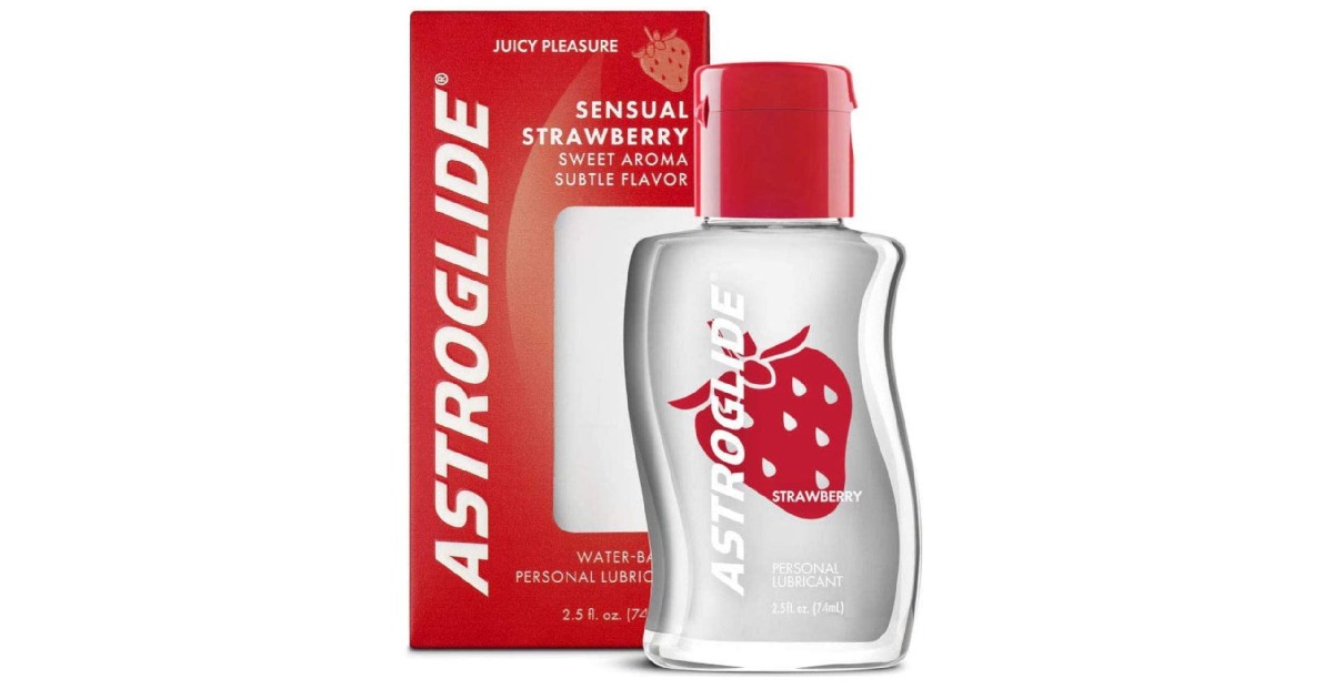 Astroglide Strawberry Liquid on Amazon