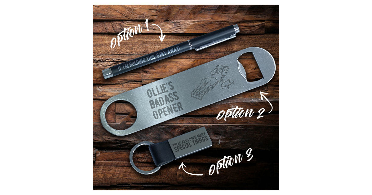 FREE Personalized Pen Keychain...