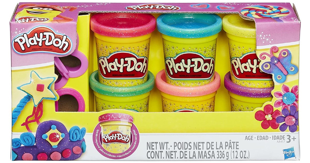 Play-Doh Sparkle Compound Collection ONLY $4.49 at Amazon