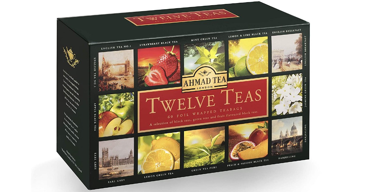 Ahmad Tea 60-Count Variety Gift Box ONLY $4.58 Shipped