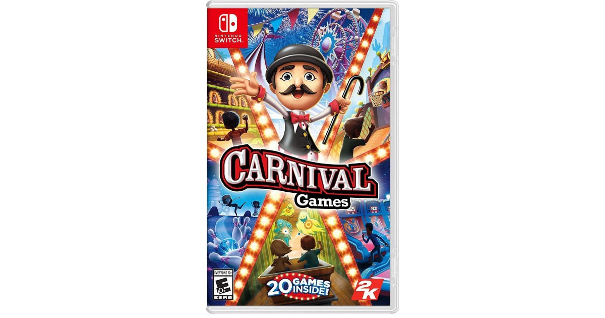 Carnival Games Nintendo Switch ONLY $14.99 at Amazon (Reg $40)