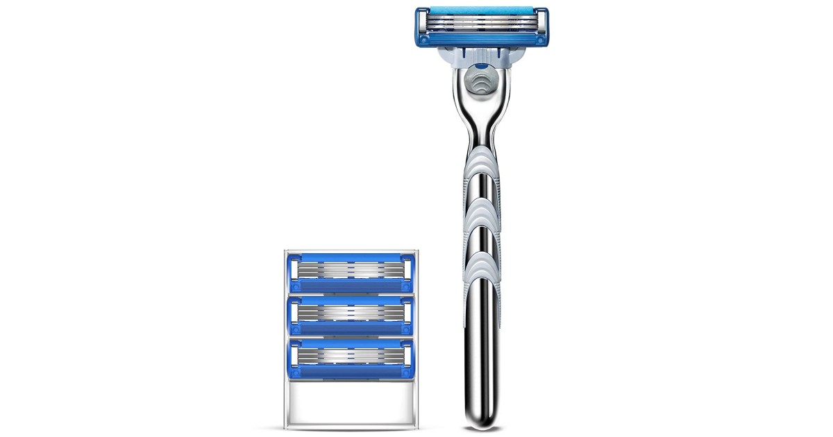 Gillette Mach3 Turbo Men’s Razor + Refills ONLY $8.73 (Reg $15)