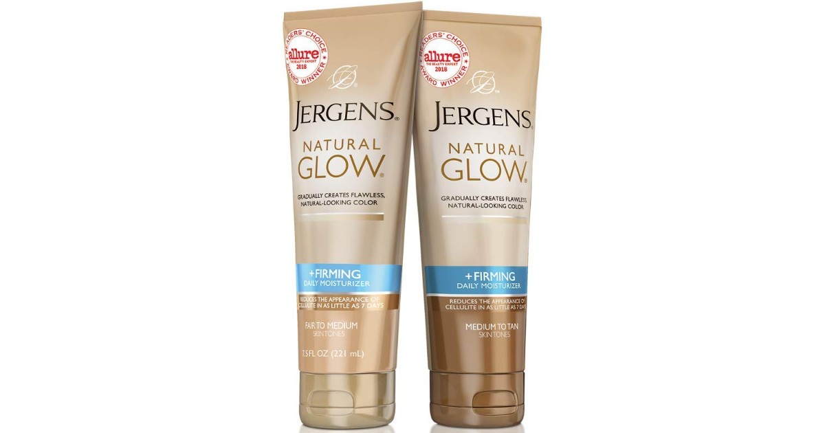 Jergens Natural Glow Body Lotion ONLY 7.31 (Reg. 11) Daily Deals