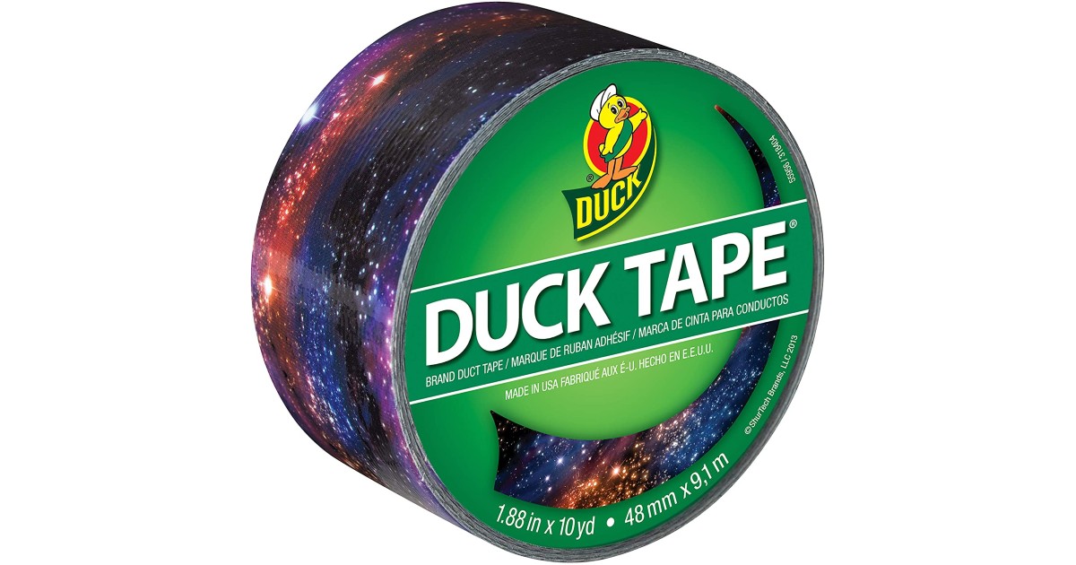 Duck Brand Galaxy Duct Tape ONLY $2 on Amazon (Reg $6)