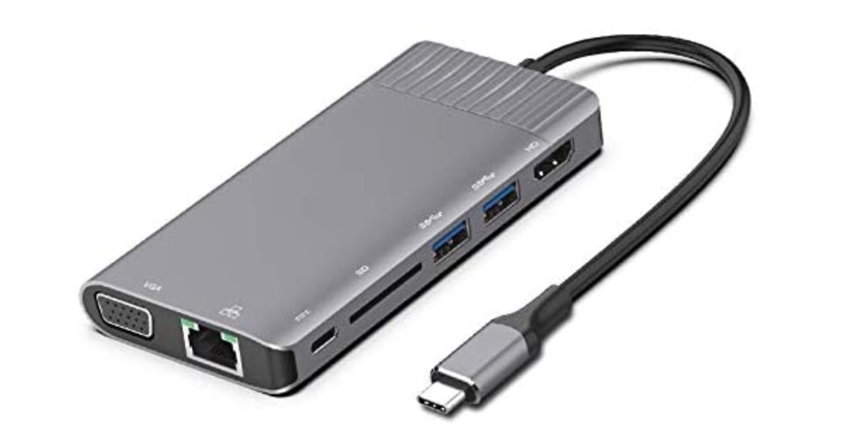 USB C Hub Eight-in-One Adapter ONLY $35.99 Shipped (Reg $60)