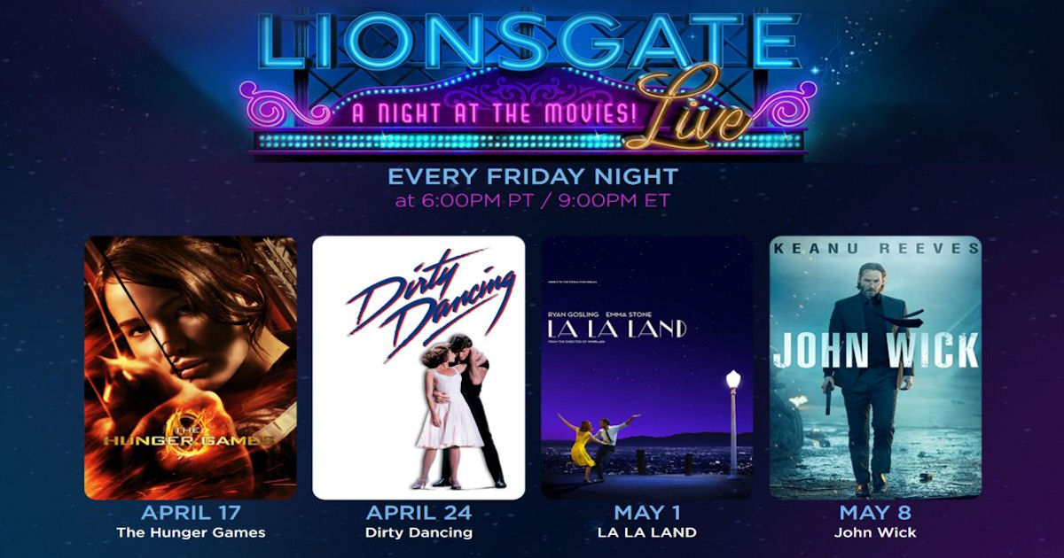 Free Lionsgate Movie Every Friday Free Product Samples