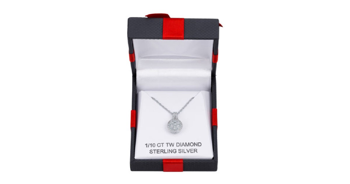 Mother's Day Sale: Diamond Pendant Necklace ONLY $20 (Reg. $125)