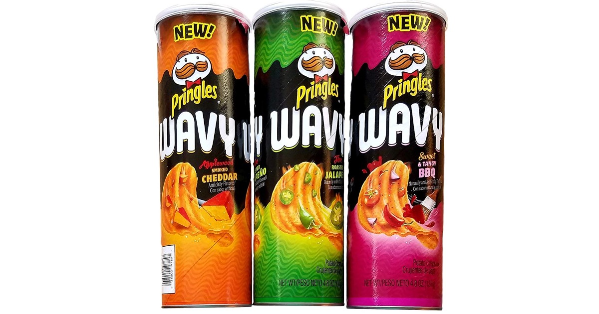 Pringles Wavy ONLY $0.72 at Walmart