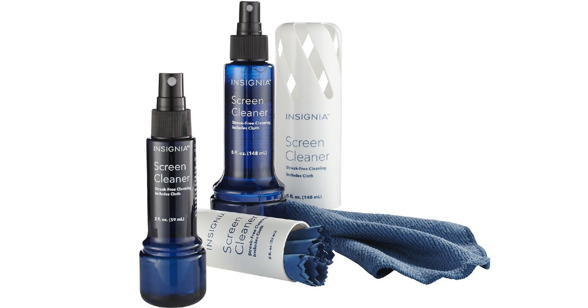 Insignia Screen Cleaning Solutions ONLY $12.99 (Reg $25)