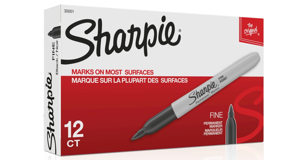 Sharpie Permanent Markers 12-ct ONLY $5 (Reg $7.56)