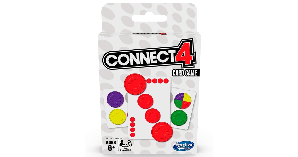 Hasbro Gaming Connect 4 Card Game ONLY $4.99 (Reg $12)