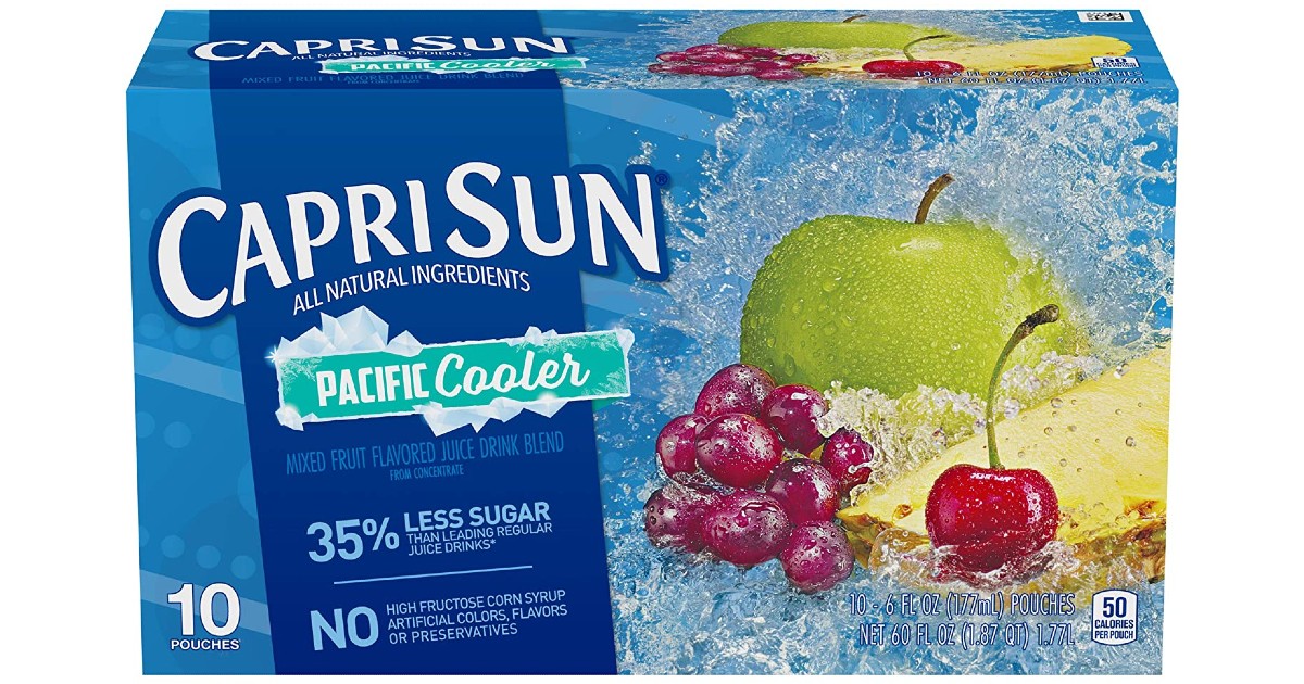 Capri Sun Pacific Cooler Juice 10-Pack ONLY $1.90 Shipped 