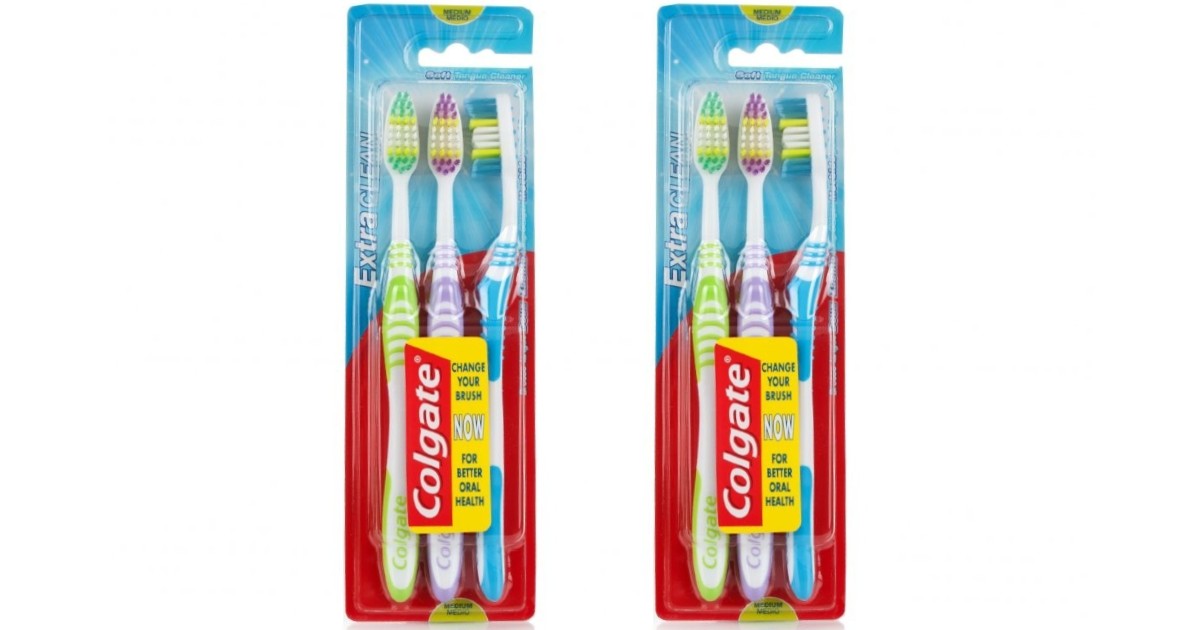 Colgate Toothbrush 3-Pack ONLY $0.99 at CVS