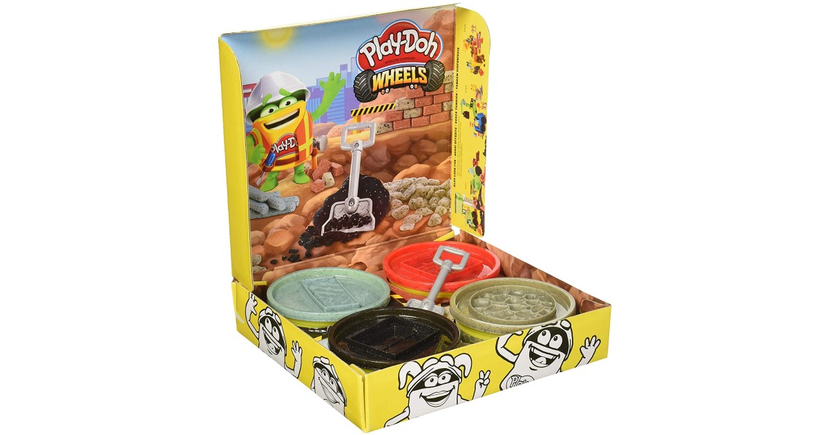 Play-Doh Wheels Buildin' Compound 4-Pack ONLY $6.99 (Reg $10)