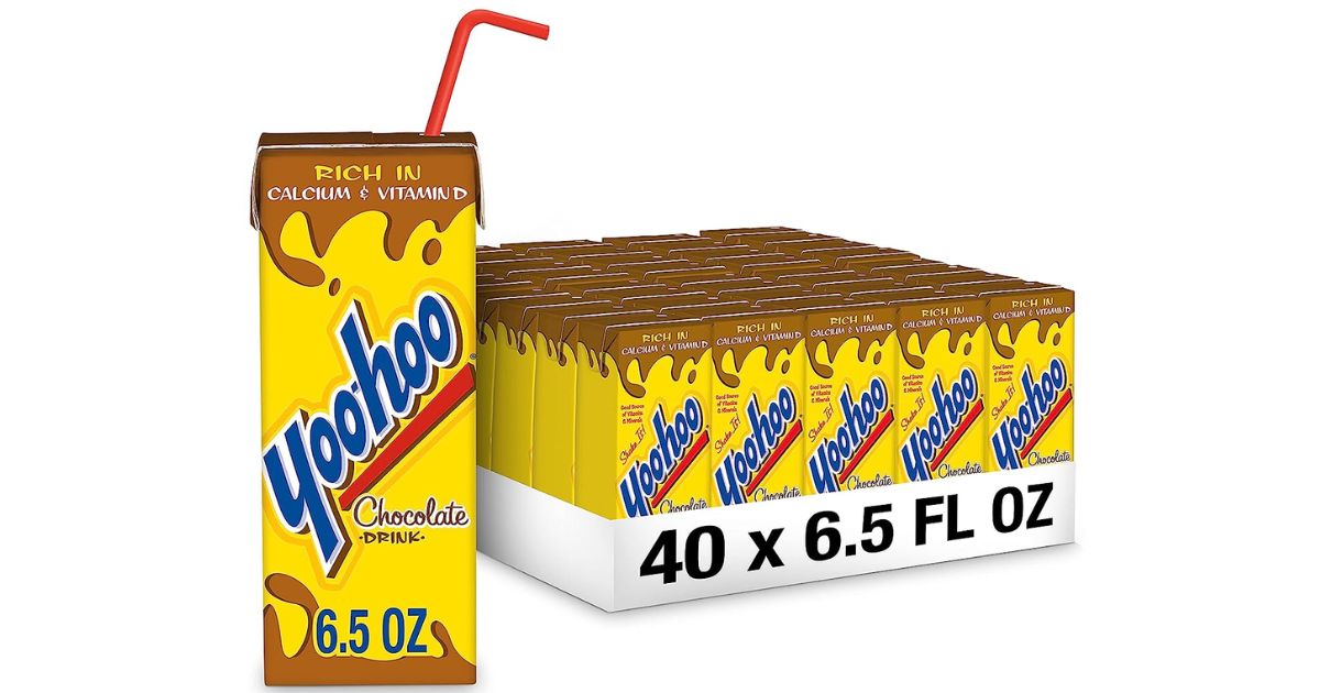 Yoo-hoo Chocolate Drink 32-Pack ONLY $8.98 at amazon
