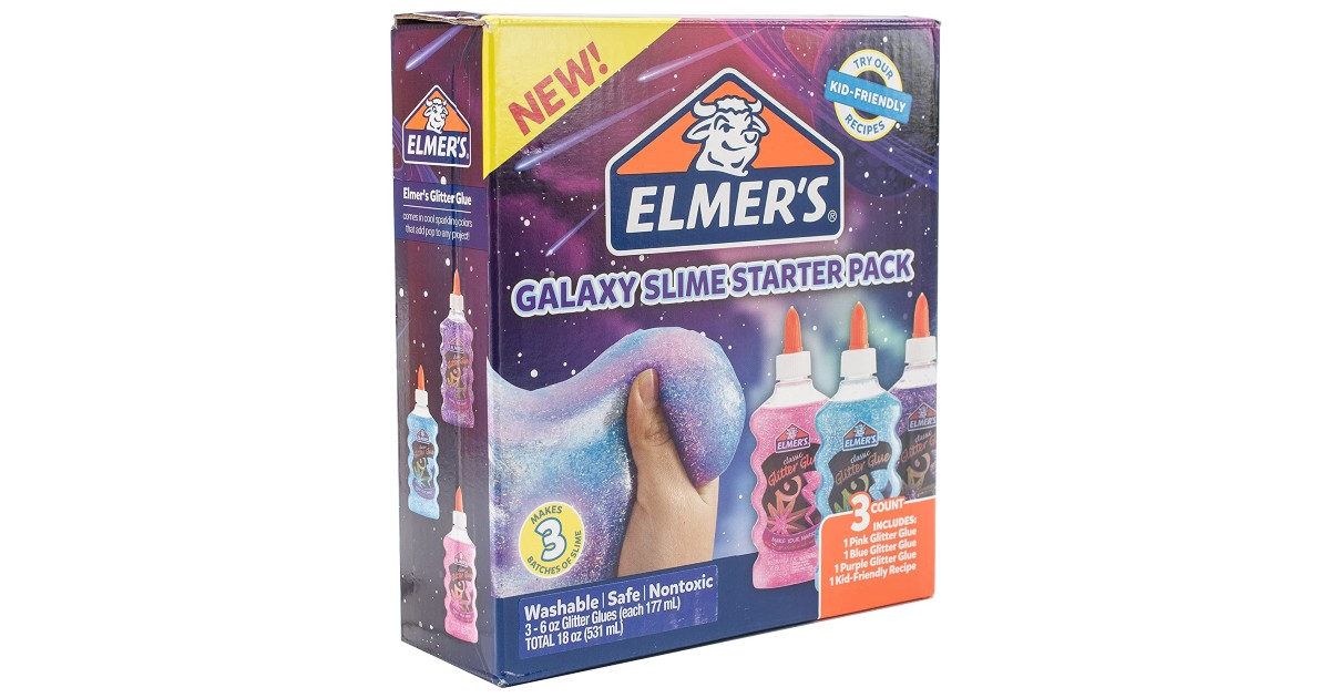 Elmer’s Glue Deluxe Slime Starter Kit ONLY $7.68 (Reg $25)