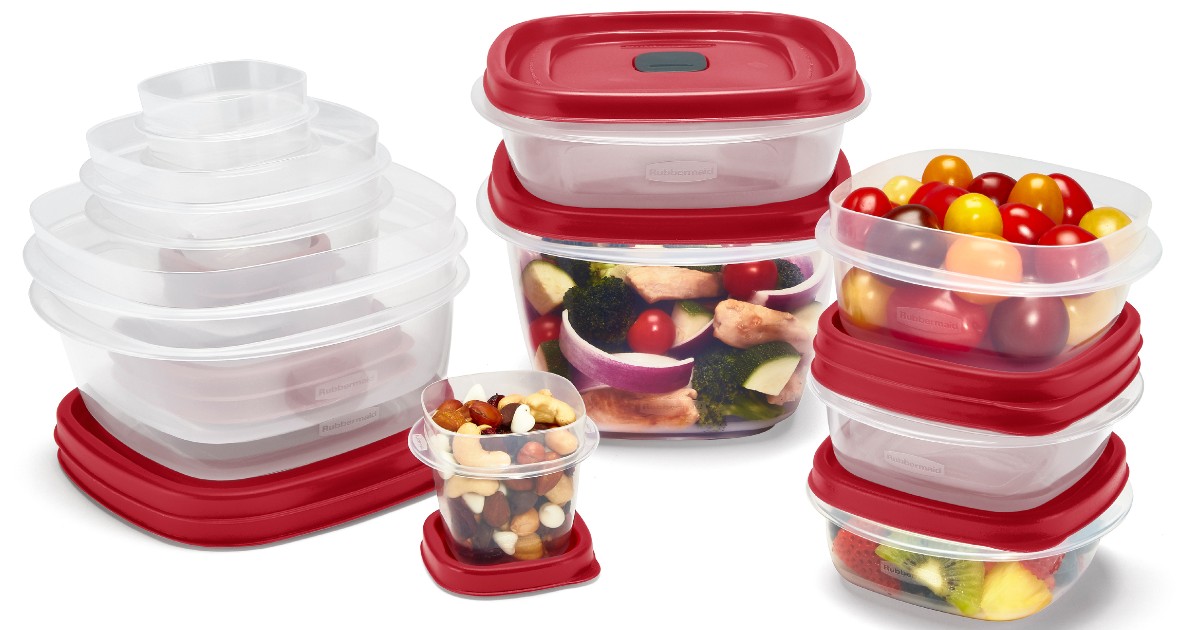 Rubbermaid 24-Piece Food Stora...