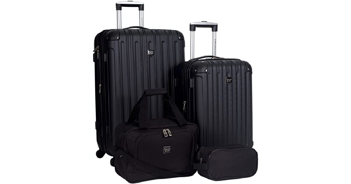 Travelers Club Midtown Luggage Set ONLY $94.55 (Reg. $198)