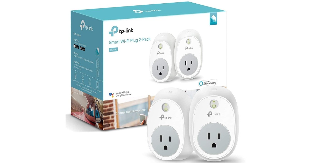 Smart Home WiFi Outlet 2-Pack ONLY $18.99 at Amazon (Reg $45)