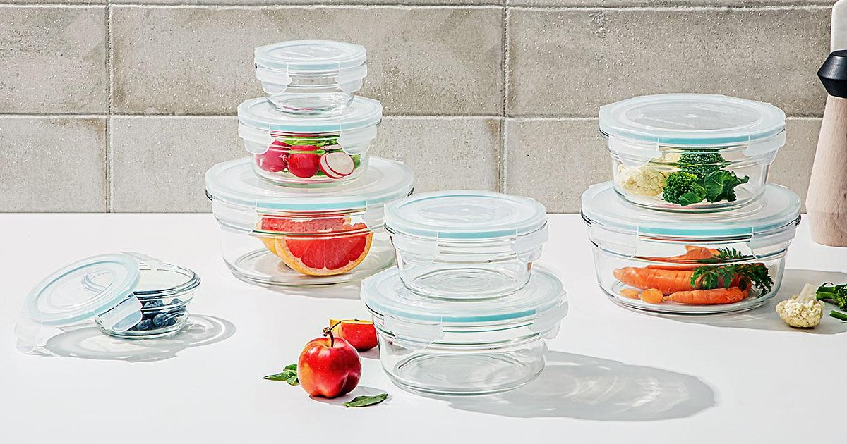 Glasslock 16-Pc Glass Food Storage Set ONLY $19.98 at Sam’s Club