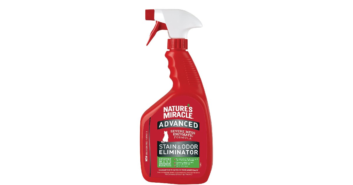 Nature’s Miracle Stain and Odor Eliminator 4.79 (Reg. 14) Daily