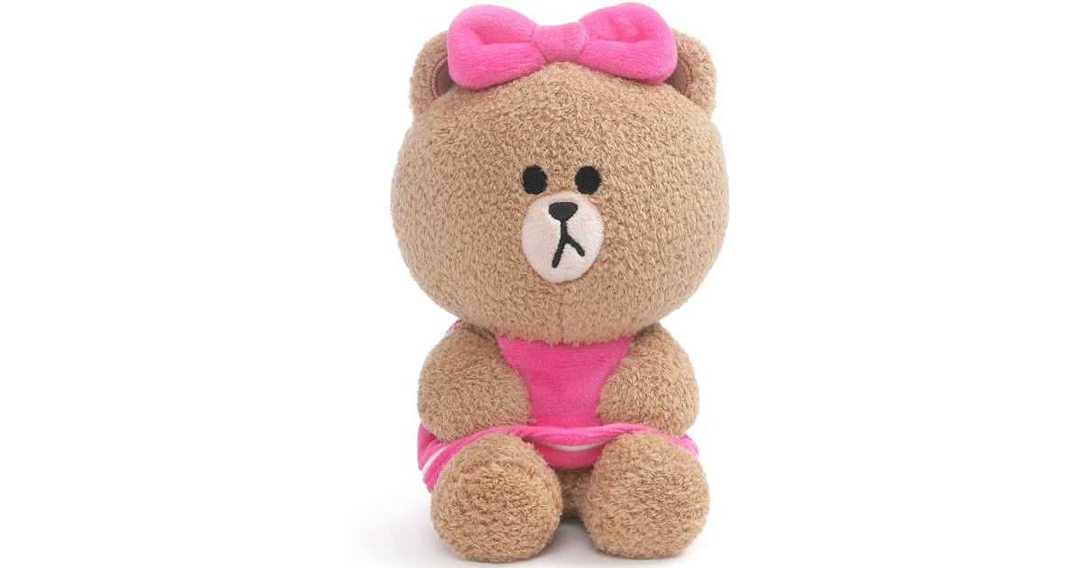 GUND Line Friends Choco Bear Plush Toy ONLY $7.81 (Reg $20)