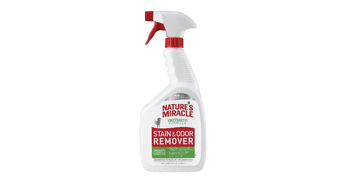 Nature's Miracle Stain & Odor Remover Spray $5.59 (Reg. $13)