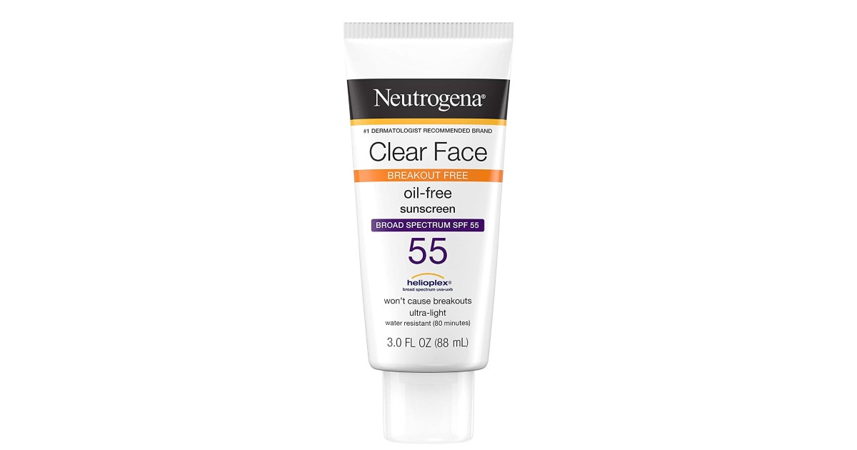 Neutrogena Clear Face Liquid Lotion Sunscreen $4.75 (Reg. $11)