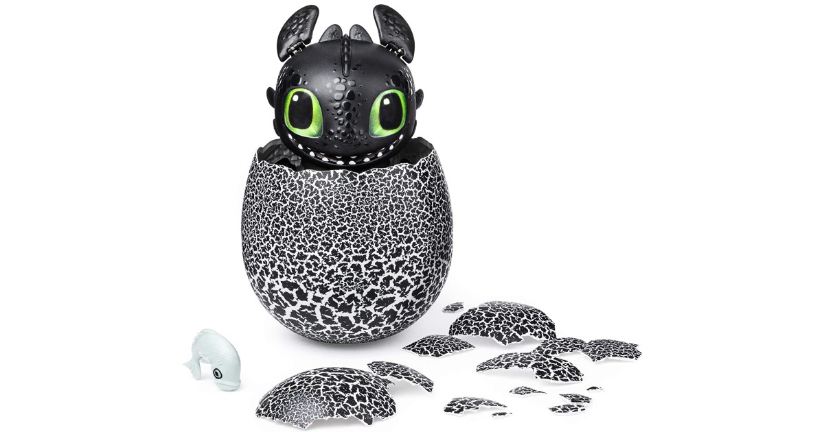 Dreamworks Dragons Hatching Toothless on Amazon