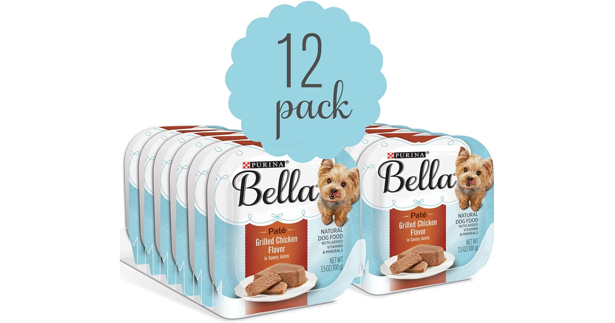 Purina Bella Wet Dog Food 12-Count ONLY $4.80 Shipped
