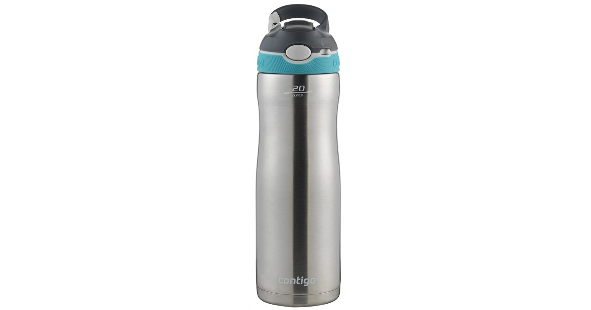 Contigo Stainless Steel Water Bottle ONLY $10.52 at Amazon