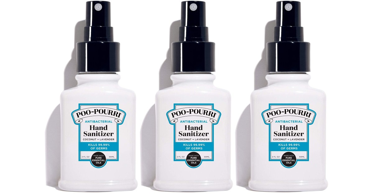 Poo-Pourri Hand Sanitizer ONLY $5.99 at Amazon