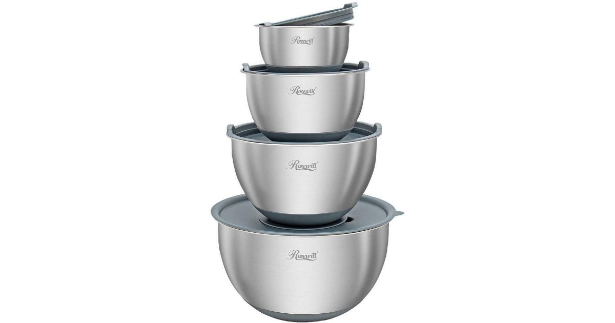 Rosewill Stainless Steel Mixing Bowls ONLY $22.50 at Walmart