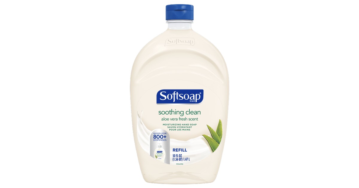 50-Ounce Softsoap Hand Soap Refill $3.97 Each on Walmart.com