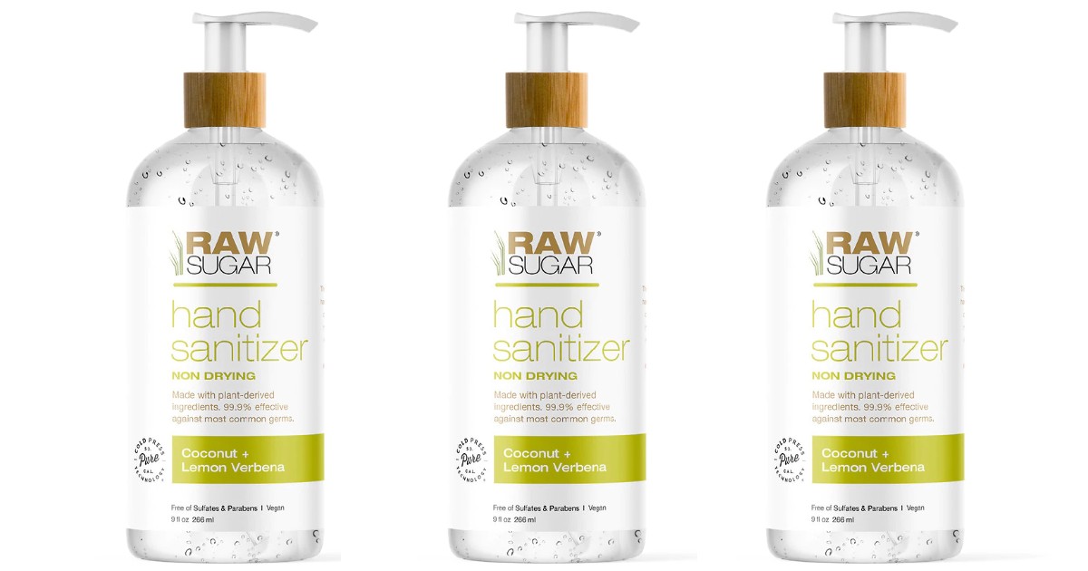 Raw Sugar Non-Drying Hand Sanitizer ONLY $4.99 at Walgreens