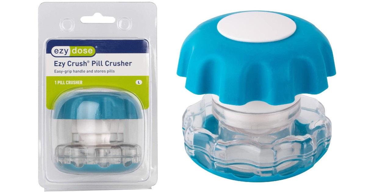 Pill Crusher & Grinder at Amazon