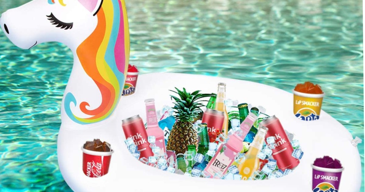 Inflatable Unicorn Serving Bar ONLY $15.99 on Amazon