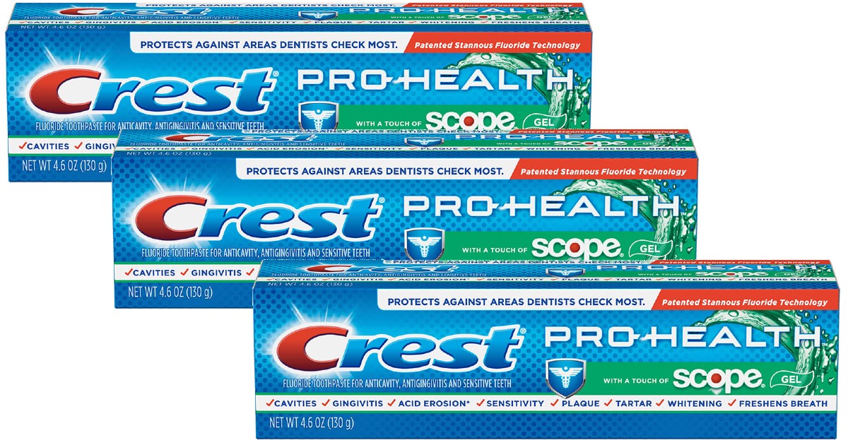 Three FREE Toothpaste at Walgreens + $2.03 Moneymaker