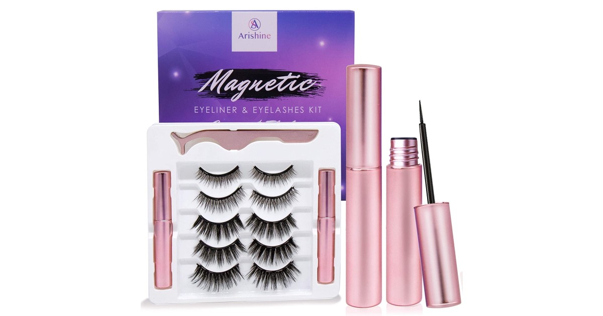 Magnetic Eyeliner and Eyelashes Kit ONLY $26.98 (Reg $57)