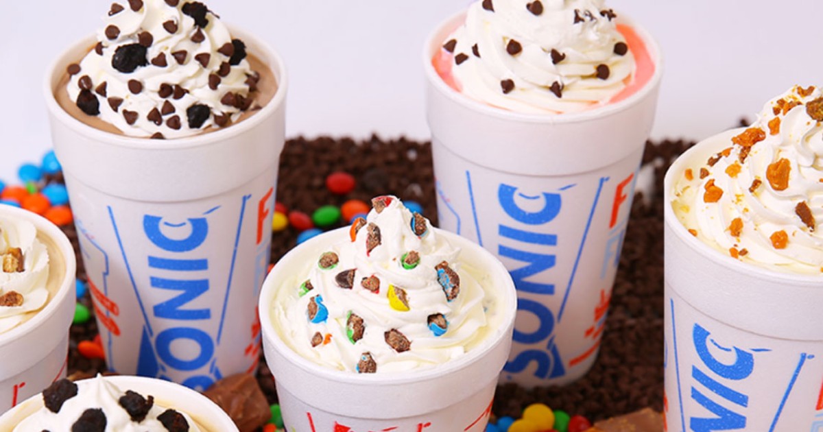 Sonic Coupons And Specials: Half Off Blasts Today!