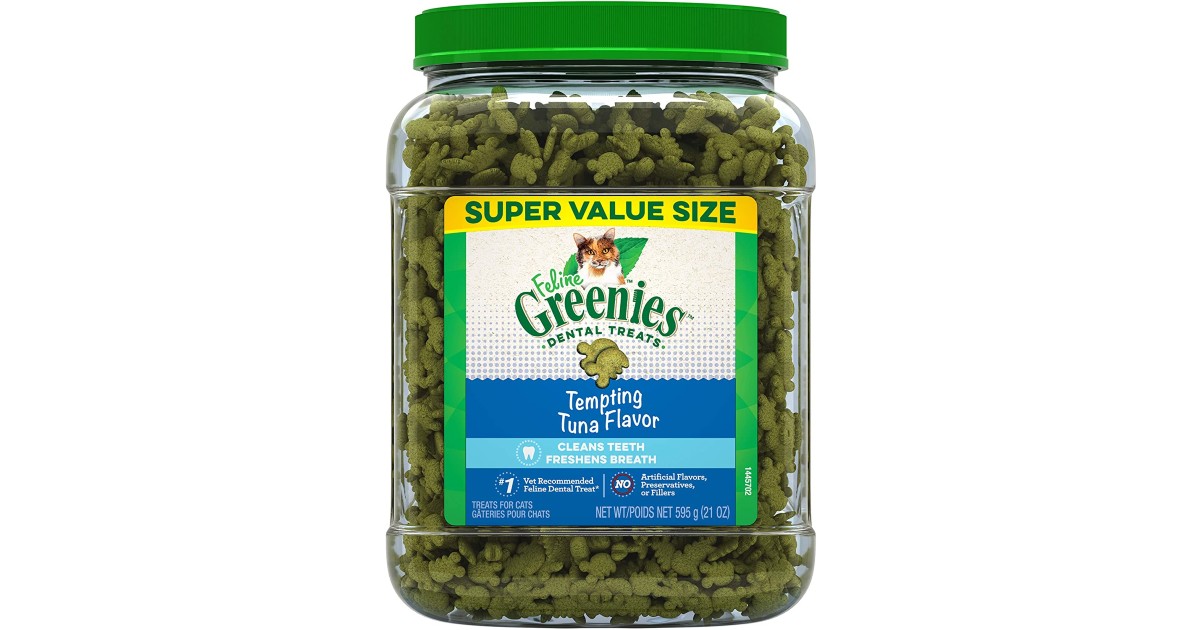 Greenies Feline Dental Care Cat Treats ONLY $7.65 Shipped