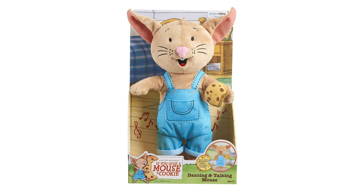If You Give a Mouse a Cookie Dancing Plush ONLY $12.20 (Reg. $30)