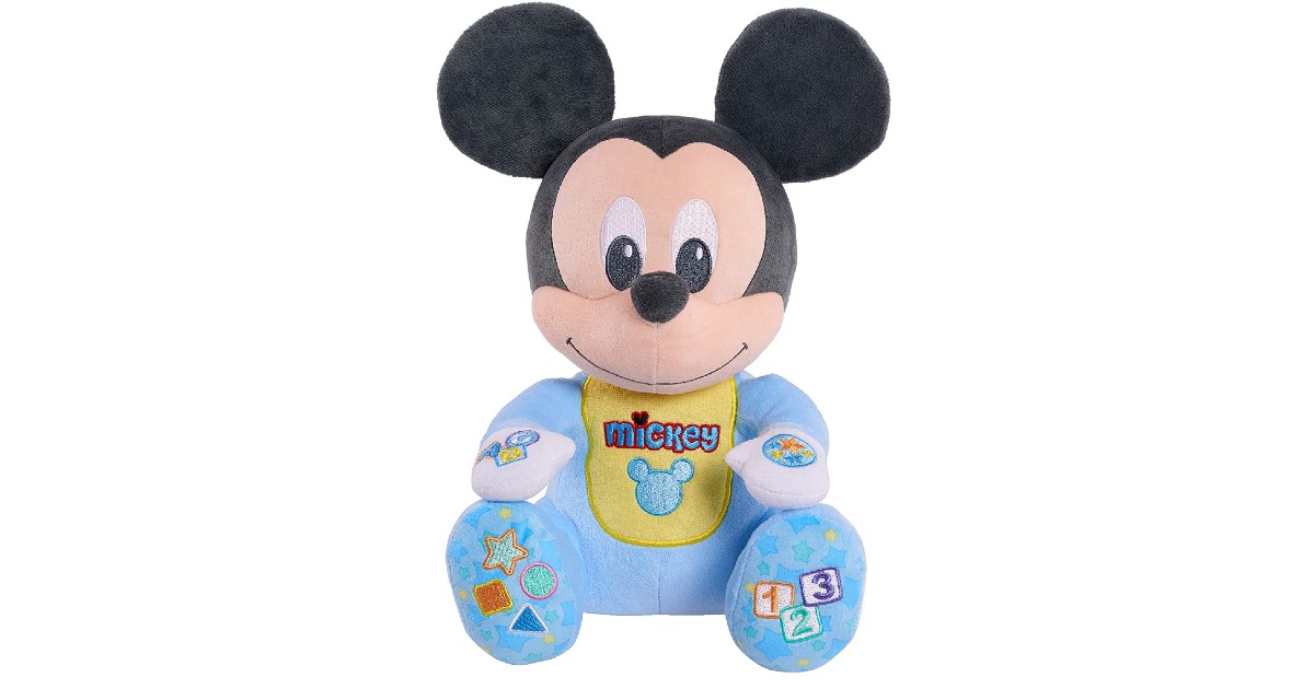 Mickey Mouse Baby Musical Plush on Amazon