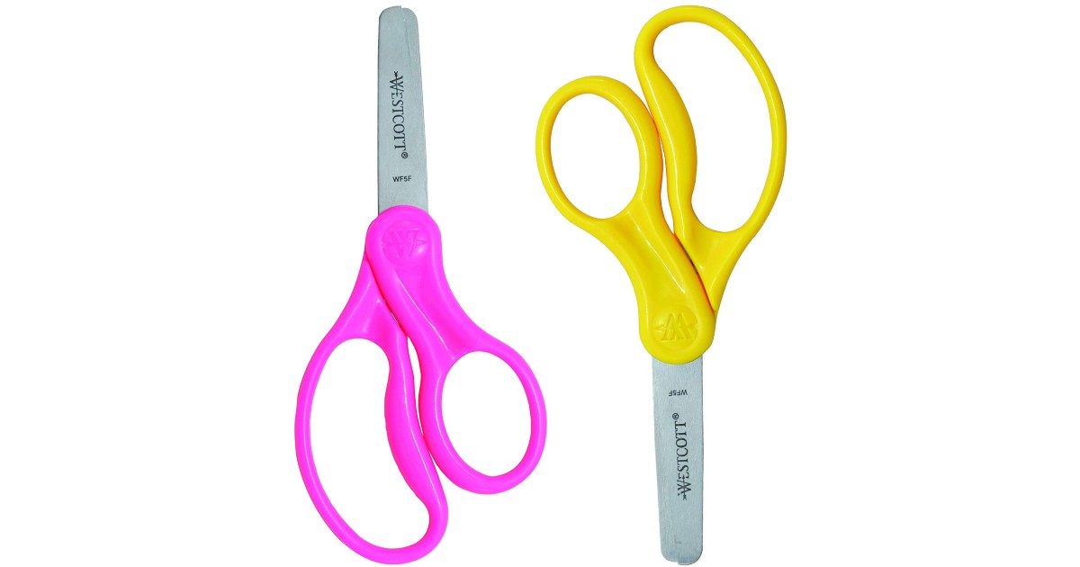 Westcott Kids Value Scissors 2-Pack ONLY $1.73 (Reg $5)
